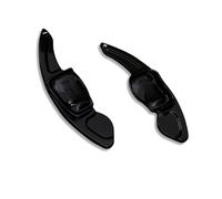 Extensión Paletas Volante Compatible Con Seat Para Leon 2009-2014 Extensión Paleta Cambio Volante Automóvil Para Cubierta Paletas Cambio Hacia Arriba Y Hacia Abajo Accesorio Automático(Black)