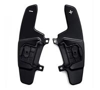 Extensión Paletas Volante Compatible Con VW Para Polo Para Gti 2015-2018 Aleación Aluminio Volante Engranaje Extendido Cambio Para Levas Cambio Hacia Arriba Y Hacia Abajo Cubierta(Black)