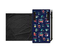 Extensión para asiento aéreo para niños - Tela Oxford 44 x 79 cm, reposapiés de viaje portátil, hamaca para dormir en vuelo | Avión coche crucero vacaciones camping playa viaje al aire abeja