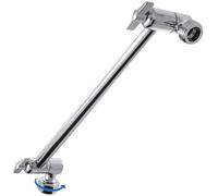 Extensión para Barra Ducha Extensión de brazo ducha ajustable, extensión cabezal latón con acabado en cromo pulido 11 pulgadas
