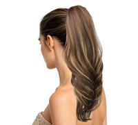 Extensión Para Coleta Postizo Falso Multicapa Con Cordón Y Clip | Extensión De Coleta Alta Para Mujeres Niñas Cosplay Diario Citas Trayecto Reuniones y Actuaciones