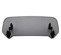 Extensión Parabrisas Motocicleta Deflector Alerón Ajustable para BMW F650GS K 1200S 800GS R1200GS para Adventure 2009 F800GS carenabris Parabrisas Moto(Black 1)