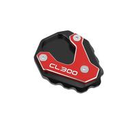 Extensión Pie Pata Cabra Lateral para Silver Wing GT 400 600 01-17 para CBR650F para CL500 300 2023 2024 Soporte pie Lateral Pata de Cabra Ampliar extensión Placa Soporte Almohadilla