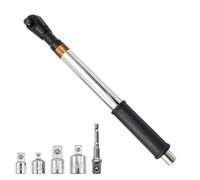 Extension Ratchet Wrench, Offset Driver Tool, 1/2 Inch Socket Extender, 43.5x3cm, Low Clearance Access Handle, Heavy-Duty Turning Lever, Steel Build Silver, for Automotive Electrical Machinery Repair