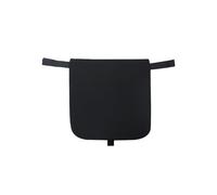 Extensión restante de pierna de cochecito simple 30 x 30 cm Reposapiés con correas reforzadas Desgaste Tela Oxford resistente negro Transpirable Trastornos Infantiles Reposapiés Acolchado