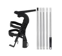 Extension Rod Adapter - Adjustable Sprayer Bracket Adaptor | Sprayer Bracket Adapter With Telescopic Wand For Fence Staining Ceiling Coating Door Frame