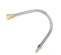 Extensión Rod de la presión de la herramienta de limpieza del túnel de lavado de coches con la curva de los 35CM, cobre ligero y