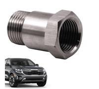 Extensión sensor de oxígeno | Adaptador de bujía | Adaptador de rosca de acero inoxidable para de escape Una reacción consistente motor. Ideal para tráfico de la ciudad y mant