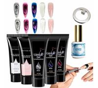 Extension Set | Tool Kit | Water Drop Top Coat Head Ring Magnet Wand | L