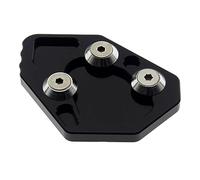 Extensión Soporte Ampliación Pata Cabra Placa Almohadilla del Soporte Lateral Motocicleta para B&MW para K1200S para K1200R para K1300S para K1300R Placa De Soporte Motocicleta(E)
