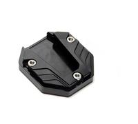 Extensión Soporte Lateral De Pie Extensor De Soporte Motocicleta Para Xmax 250(Negro)