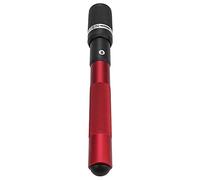 Extensión telescópica para Taco de Billar Nine Ball Club, Accesorio de extensión para Tacos de Billar, Ligera, de aleación de Aluminio con empuñadura esmerilada, Ajuste Universal (Rosa roja)