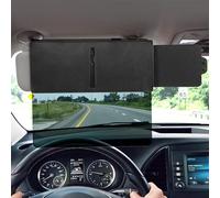 Extensión Visera Parasol Coche, Ajustable para Parasol de Coche, Protección Antideslumbrante para Todos Coches, Furgonetas y Camiones
