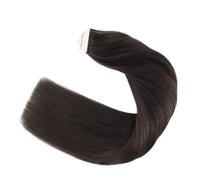 Extensiones Adhesivas Cabello Extensiones de cabello con cinta adhesiva Cabello humano Negro natural 16-26 pulgadas Recto Sin costuras Invisible Trama de piel Grueso Suave Sedoso Negro Extensiones de