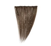 Extensiones de cabello amor de la flor en color de cinta elástica blanca, paquete 1er (1 x 1 pieza)