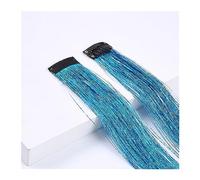 Extensiones de cabello con clip Extensiones de cabello con clip Extensiones de cabello de color 22 pulgadas Clip de color recto en la extensión del cabello Rainbow Party Highlights Peluca sintética fo