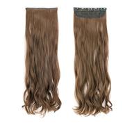 Extensiones de cabello en capas onduladas de 32 pulgadas de largo for mujeres, postizos sintéticos de cabeza completa suaves con clip Easy Installation and Removal(8)