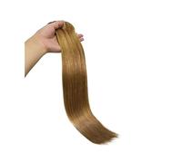 Extensiones de cabello Extensiones de cabello con clip, sin costuras, 8 unidades, humano real, natural, doble trama, liso(6,14inches)