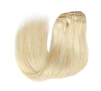 Extensiones de cabello Extensiones de cabello humano real, invisibles, lisas, sin costuras, con clip, 8 unidades, 18 clips, trama doble, 120 g Piezas de pelo