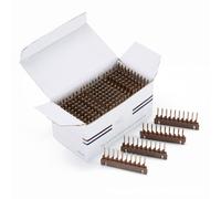 Extensiones de Cabello Humano 6D Clip Hebilla de extensión en forma de C Sin botón de rastro Herramienta de generación en forma de máquina 40pcs Pelucas automáticas portátiles