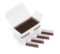 Extensiones de Cabello Humano 6D Clip Hebilla de extensión en forma de C Sin botón de rastro Herramienta de generación en forma de máquina 40pcs Pelucas automáticas portátiles
