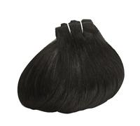 Extensiones De Cabello Humano Real Con Clip, 8 Unidades, Remy, 120 G, Liso Natural, For Mujer, Con 18 Clips.(Black,20inch)