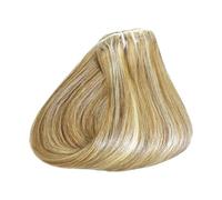 Extensiones de cabello humano real con clip de uso diario, 8 piezas, extensiones de cabello humano Remy para el uso diario de las mujeres (rubio destacado, 26 pulgadas)