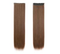 Extensiones de cabello invisibles, postizos sintéticos largos y rectos, pelucas de 32 pulgadas for mujeres Easy Installation and Removal(4-30)