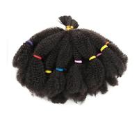 Extensiones de cabello sintético natural Afro Kinky Twist, 6 paquetes de extensiones de cabello trenzado Marley de 12 pulgadas preestiradas, con resorte y ganchillo. Wear and Go(#4)