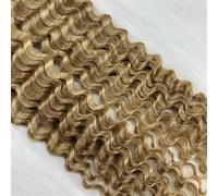 extensiones de cinta Human Hair Extensions 18Inches Tape in Remy Curly Hair Bundles For Women 40G Extensiones de cabello(M27613)