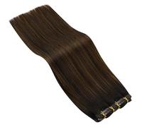 Extensiones de Clip Extensiones de cabello con Clip de 7/10 Uds. Cabello humano Real, extensiones de cabello grueso de trama doble de 14-22 pulgadas, cabello humano Remy alineado con cutículas Clip in