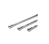 Extensiones de enchufe de cromo pulido hechas con aleación de cromo vanadio para trinquete de 1/4 3/8 1/2 pulgadas, juego de 3 (A)