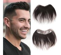 Extensiones de línea capilar de 6.3 pulgadas de aspecto natural para mujer postizos frontales transpirables.