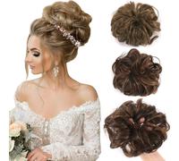 Extensiones de mo o desordenado SLLIE, mo os, coletero, recogido, postizo