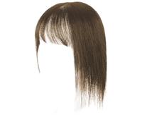 Extensiones de pelo frontal con flequillo frontal para mujer, extensiones de pelo con flequillo para mujer, con flequillo con clip para rendimiento, desplazamientos diarios, citas, viajes