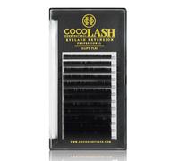 Extensiones de pesta as COCO Honey Lash, elipses planas, rizo CC [0,20 mm], extensiones individuales de vis n sint tico (largo: 11 mm)