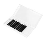 Extensiones de Pesta as en Forma de V Injertos Suaves 3D de 0 05 mm con Densificaci n de Doble Punta Curva C 10 mm Negro Ideales para Maquillaje y Fiestas