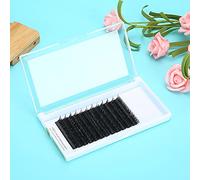 Extensiones de Pesta as en Forma de V Injertos Suaves 3D de 0 05 mm con Doble Punta para Mayor Volumen y Efecto Curva C 11 mm Negro Ideal para Maquillaje Diario y Eventos Especiale