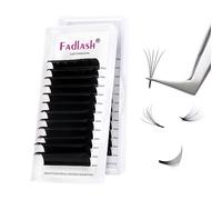 Extensiones de Pestañas 0.07 D curl Mix 15-20mm 3D 5D 10D Extensiones Pestañas Volumen Ruso Easy Fan Lash