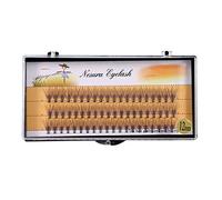 Extensiones de Pestañas 3D 60 Piezas 7 Tamaños 6-14mm para Maquillaje Profesional Salón Uso Personal Fácil de Aplicar