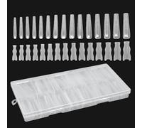 Extensiones De Uñas Herramientas De Manicura Sandwich Cobertura Total 180