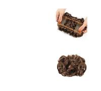 Extensiones Extensión de moño corto, rizado y desordenado, fácil de estirar, peines, coleteros con clip para mujeres(M2-30)