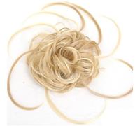 Extensiones Extensiones de cola de caballo con moño rizado desordenado y banda elástica, coleteros sintéticos largos for recogido para mujeres(22H613)