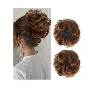 Extensiones Moño sintético desordenado, estilo versátil y ajustable, con peine lateral y clip, for mujer. para mujeres(2M30)