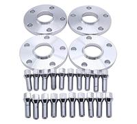 Extensiones Orugas 4 Uds. Espaciadores 12mm Y 15mm 5x112mm Hubcentric Para Vw Para Golf Mk7 Espaciador De Ruedas Forjadas M14x1.5 Adaptadores Orificio Central 57,1mm