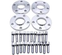 Extensiones Orugas 4 Uds. Espaciadores 15mm Y 20mm 5x112mm Kit Espaciador Ruedas Forjadas Hubcentric Para A5 Mit 20x Pernos M14x1.5 Orificio Del Cubo 66,5mm