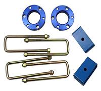 Extensiones Orugas Espaciadores Suspensión Delantera Para Mitsubishi Para Triton L200 2005-2014, Kits Elevación Aluminio Amortiguadores Puntal Bobina Espaciadores Resorte Elevación(Front+rear spacers)