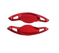 extensiones palanca cambios Compatible Con Pilot Para Acura Para Integra 2023 2024 Paletas Cambio Volante Coche Accesorios Extendidos Piezas Engranaje 2pcs(Red)