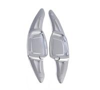 extensiones palanca cambios Compatible Con RS 3 2.5T 2022 2023 2024 Para RS 5 2.9T 2021 2022 2023 2024 Coche 2 Piezas Palanca Cambio De Volante Extendida(Silver)