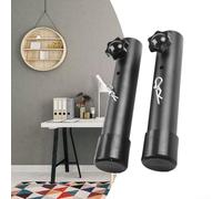 Extensiones plegables para patas de mesa, paquete de 4 elevadores ajustables para mayor altura y facilidad de uso (20 cm)